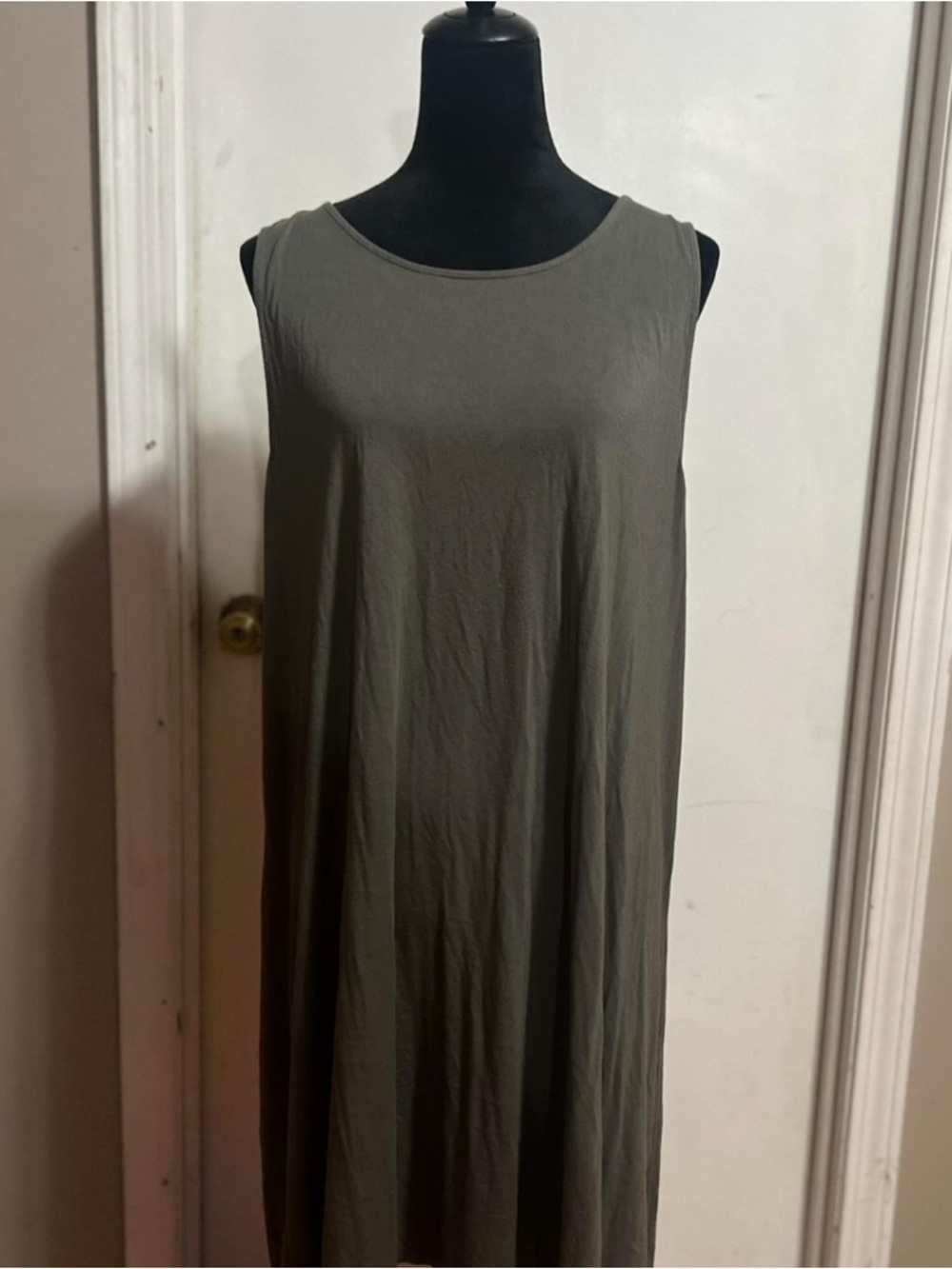 Maurices Olive Green Sleeveless Maxi Dress